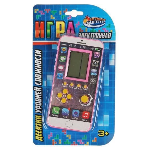 НАСТОЛЬНЫЕ ИГРЫ (Умка) Электронная логическая игра блист.11,8*19,8*3см ИГРАЕМ ВМЕСТЕ в кор.2*84шт