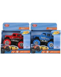Машина металл "ДЖИП ROAD RACING", 12см, инерц., свет+звук, в ассорт. в кор. Технопарк в кор.2*36шт