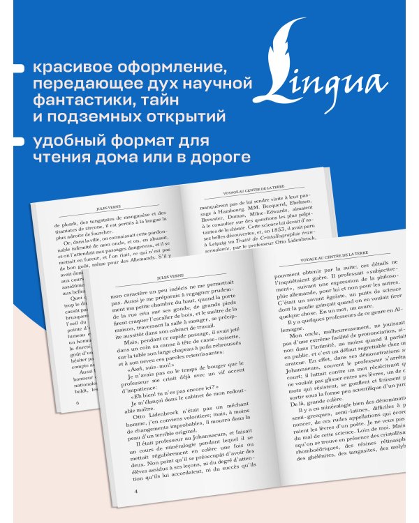 Дополнительное изображение книги «Voyage au centre de la Terre = Путешествие к центру Земли»