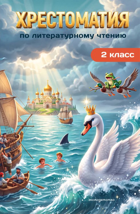 Обложка книги «Хрестоматия по литературному чтению. 2 класс», ISBN 9785042512070