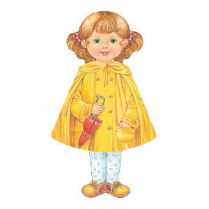 КУКЛА-КНИЖКА. Иришка (желтая)