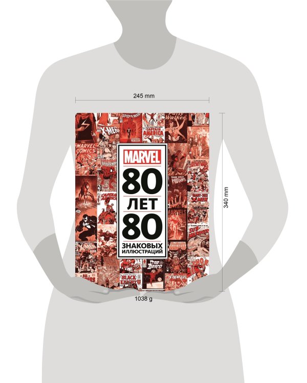 80 лет и 80 знаковых иллюстраций Marvel