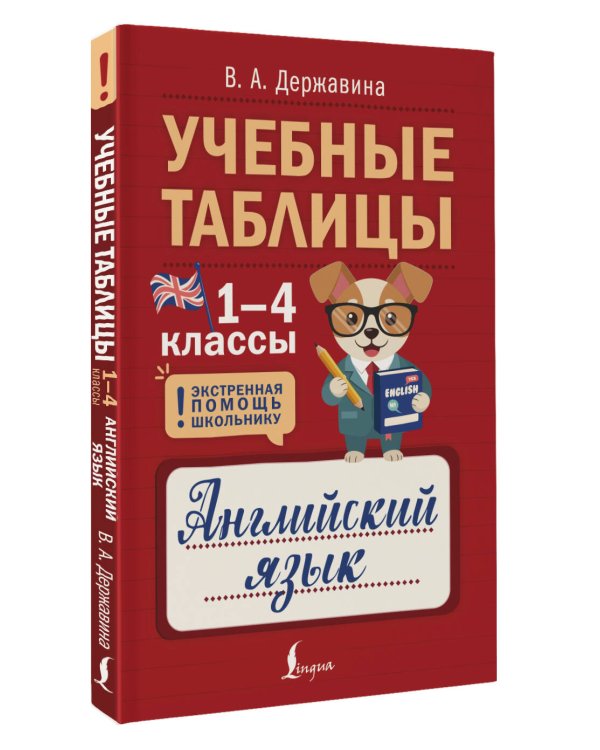 Учебные таблицы. Английский язык. 1-4 классы