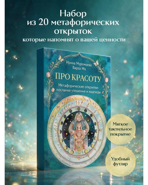 Дополнительное изображение книги «Про красоту. Метафорические открытки-послания утешения и надежды»