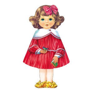 КУКЛА-КНИЖКА (Стрекоза) КУКЛА-КНИЖКА. Полина (красная)