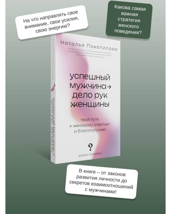 Успешный мужчина - дело рук женщины. Твой путь к женскому счастью и благополучию