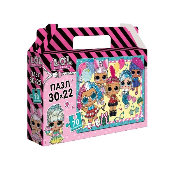 L.O.L. Пазл 70 элементов.Present Surprise