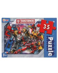 Трансформеры. Макси-пазлы  в коробке. Пазл 35 деталей. Умные игры в кор.24шт