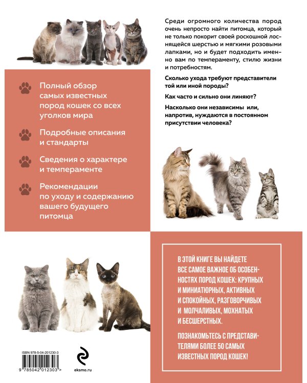 Самые известные породы. КОШКИ. Большая иллюстрированная энциклопедия