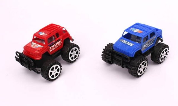 Машинка инерционная "Джип.Полиция"(13см,цвет микс)(в пакете)(Арт.2058190)