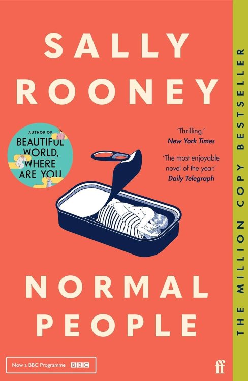 Зарубежная литература (Faber & Faber) Normal People (Sally Rooney) Нормальные люди (Салли Руни) /Книги на английском языке