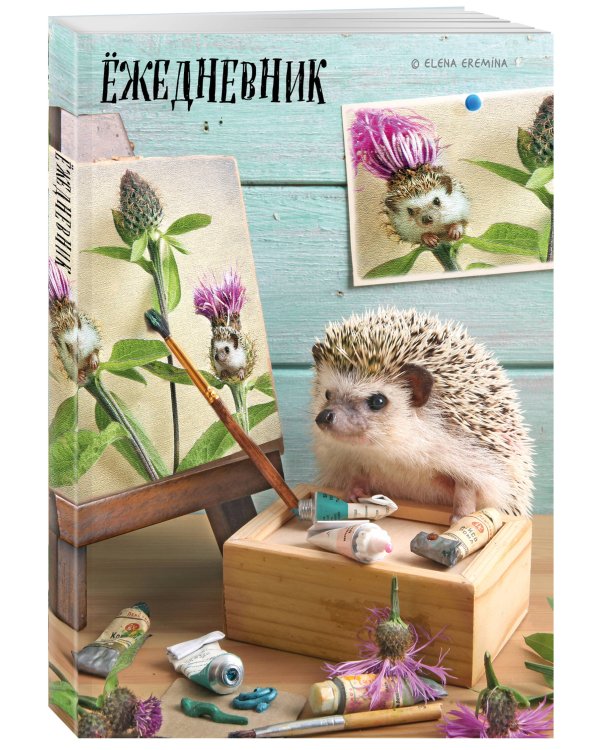 Ёжедневник. Блокнот для людей и ежей (художник) (А5, 72 л.)