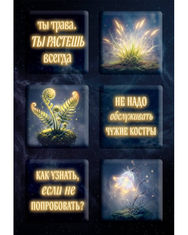 Ты свободна. Женщина в поисках силы (Набор 3D стикеров (6 шт.)