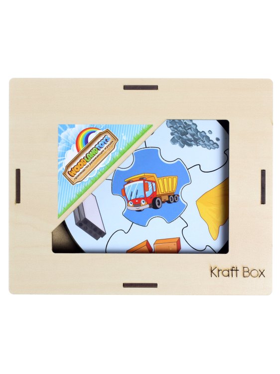 Пазлы «Круглые. Транспорт», 149102