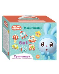 Мозаика "puzzle" 6в1 "Малышарики" (RIKI)