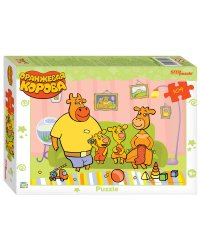 Мозаика "puzzle" 104 "Оранжевая корова" (С/м)