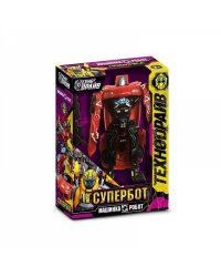 Робот трансформирующийся в машину, кор.13*17,5*5см ТЕХНОДРАЙВ в кор.2*96шт