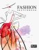 Fashion СКЕТЧБУК на гребне. Дама в шляпе акварель