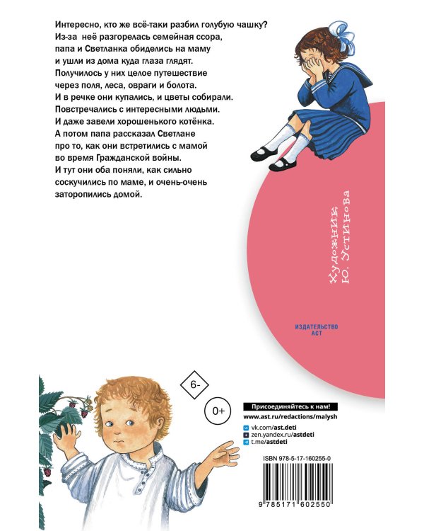 Голубая чашка