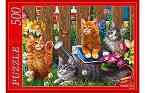ПАЗЛЫ 500 элементов. Ф500-5143 КОТЯТА МЕЙН-КУН