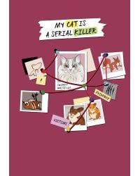 Блокнот My Cat Is a Serial Killer (А5, 144 стр., белый кот)