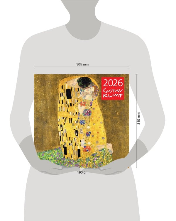 Густав Климт. Календарь настенный на 2026 год (300х300)