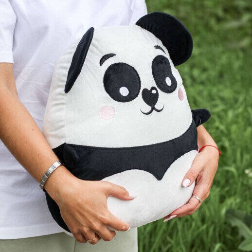 МЯГКИЕ ИГРУШКИ (Алеф) Мягкая игрушка Hugme toys «Панда», 40 см