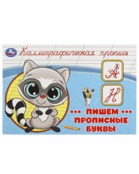 Пишем прописные буквы. Каллиграфическая пропись. 205х140 мм. Скрепка. 16 стр. Умка в кор.50шт