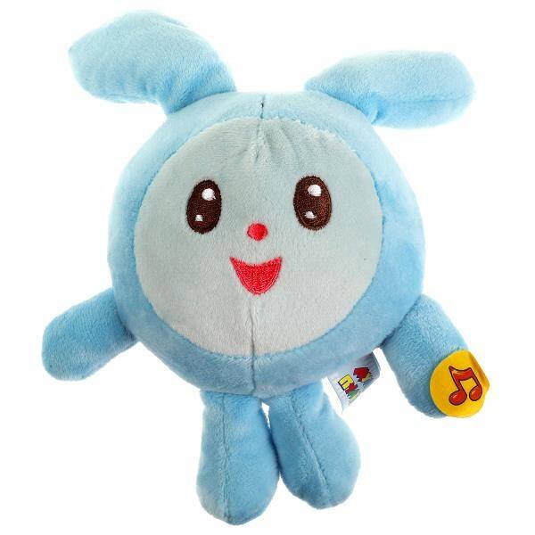 "МУЛЬТИ-ПУЛЬТИ" (Умка) Игрушка мягкая МАЛЫШАРИКИ Крошик 10 см, муз. чип, в пак. МУЛЬТИ-ПУЛЬТИ в кор.24шт