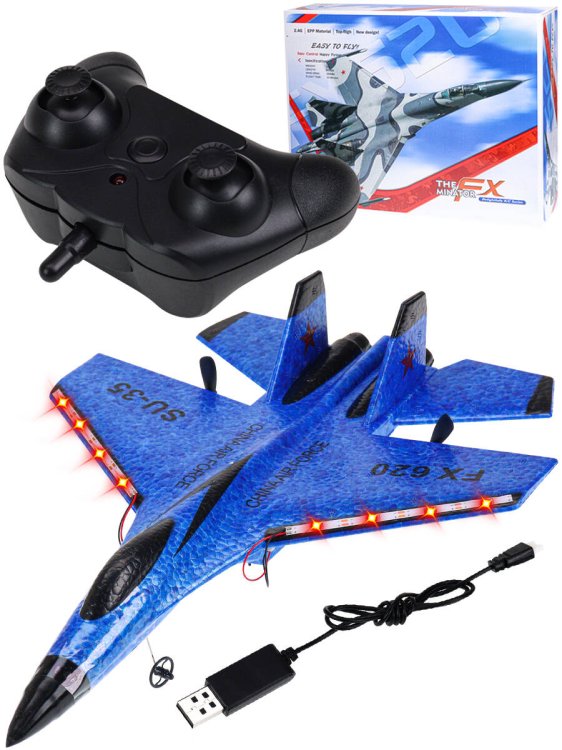 Самолет на радиоуправлении 34,2*24,8*8 см (Арт.Y15106034)