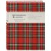 Ежедневник. Шотландская клетка (красный)
