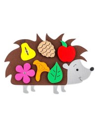 Развивающая игра «Ежик» (Фетр), 1201001