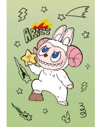 The Monsters. Астрологический блокнот Овен (Лабубу)