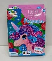 Мозаика из наклеек "Единорог"