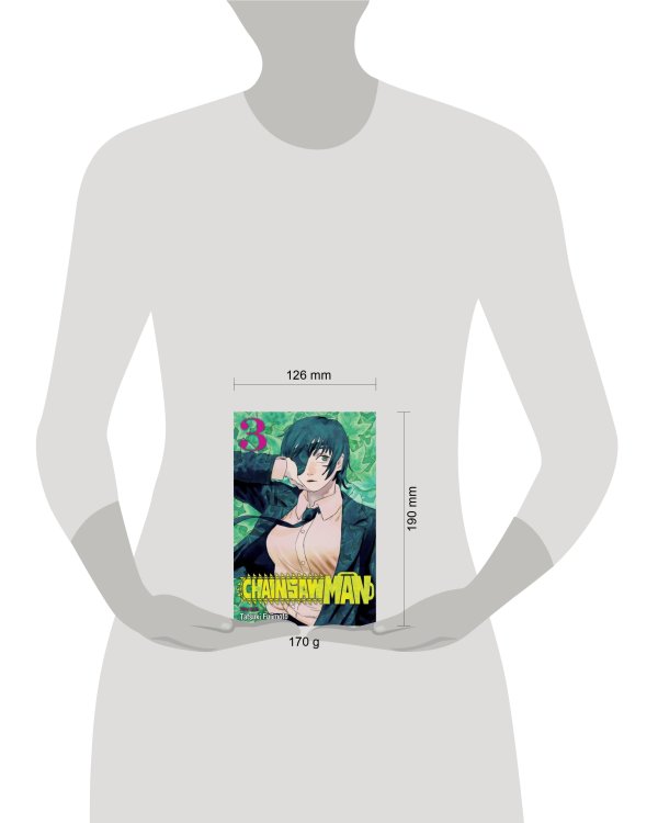 Chainsaw Man, Vol. 3 (Tatsuki Fujimoto) Человек-бензопила том 3 (Тацуки Фудзимото)/ Книги на английском языке