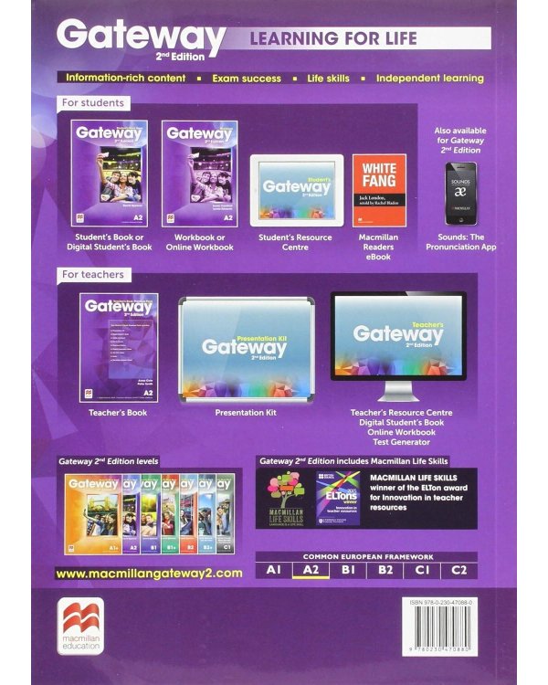 Gateway Second Edition A2 Workbook Рабочая тетрадь уровнь A2
