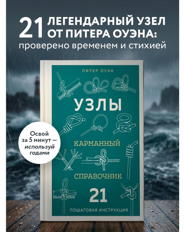 Дополнительное изображение книги «УЗЛЫ. Карманный справочник. 21 пошаговая инструкция»