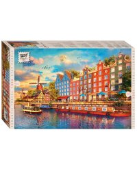 Мозаика "puzzle" 1000 "Амстердам" (Romantic Travel)