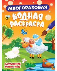 МНОГОРАЗОВАЯ ВОДНАЯ РАСКРАСКА. ДОМАШНИЕ ЖИВОТНЫЕ