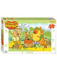 Мозаика "puzzle" 360 "Оранжевая корова" (С/м)