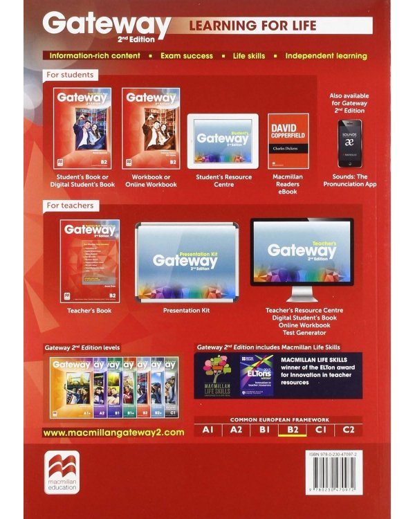 Gateway Second Edition B2 Workbook Рабочая тетрадь уровнь B2