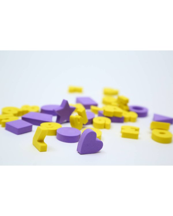 Цифры, формы и счет для малышей с объемными элементами