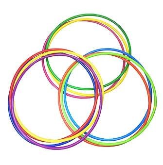 ОБРУЧ (диаметр 80 см) (Арт. ОГ-6944) кратно 10