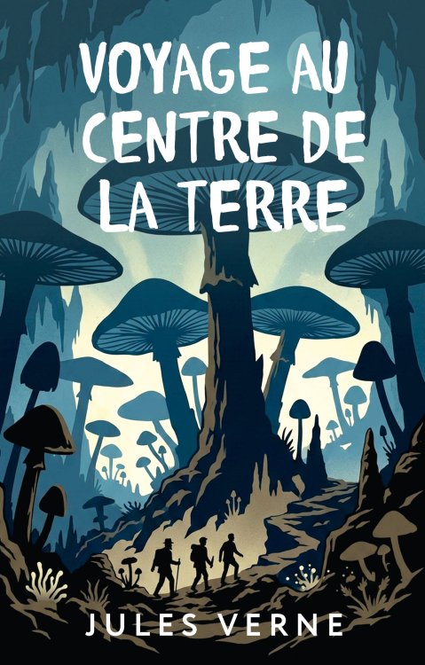 Обложка книги «Voyage au centre de la Terre = Путешествие к центру Земли» — Верн Жюль, ISBN 9785171849849