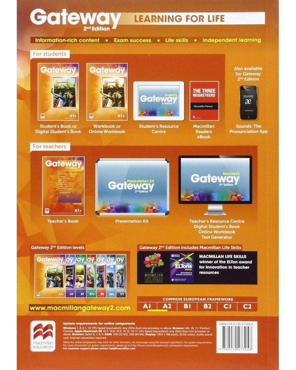 Gateway Second Edition A1+ Student's Book with online resources Учебник уровень A1+