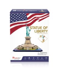 3D пазл Статуя Свободы, 39 деталей