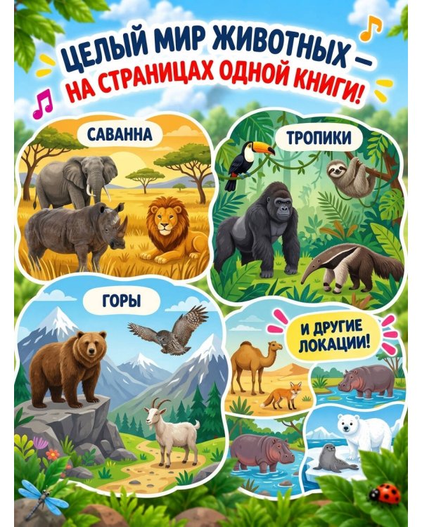 Дополнительное изображение книги «Животные. Энциклопедия со звуками»