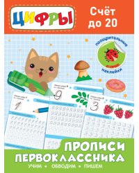 Прописи первоклассника. Счёт до 20