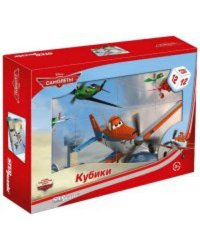 DISNEY 12 кубиков "Самолёты"