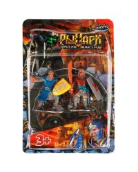 Набор солдатиков рыцари с оружием, блист.14*21*5см ИГРАЕМ ВМЕСТЕ в кор.2*120шт